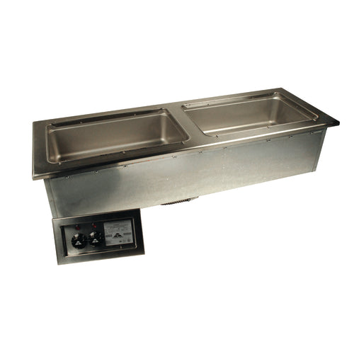 Advance Tabco DISLSW-2-240 - Slim Series Hot Food Well Unit, drop-in, electric, 46-1/2”W x 16-1/2