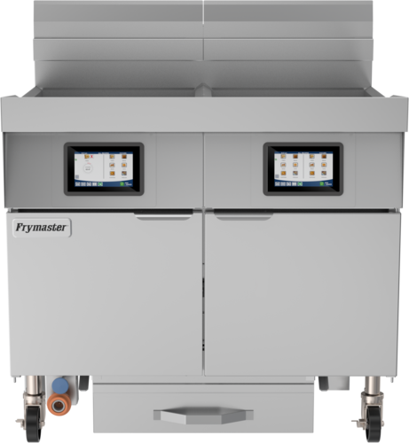 Frymaster/Dean 2FQG100T - Frymaster® FilterQuick® fryer, gas, (2) 100 lb. oil capacity (each frypot), built-in automatic