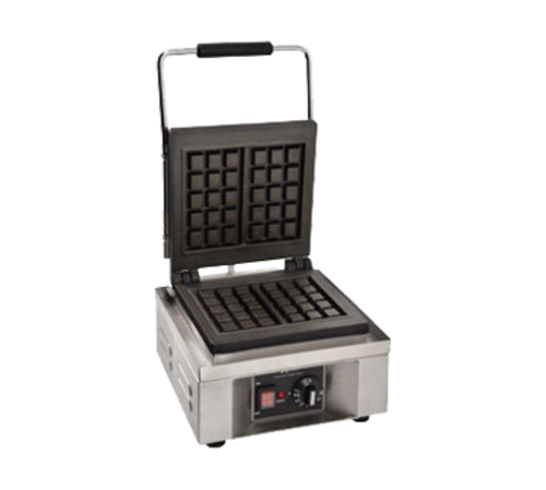 Omcan 39578 8 Inch Waffle Baker Electric Single with Rubber Feet