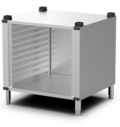 UNOX XAVRCN-10FS-U - Ultra High stand, with 10 lateral supports, for full-size CHEFTOP MIND.Maps ovens. (WxDxH) 33 5/16