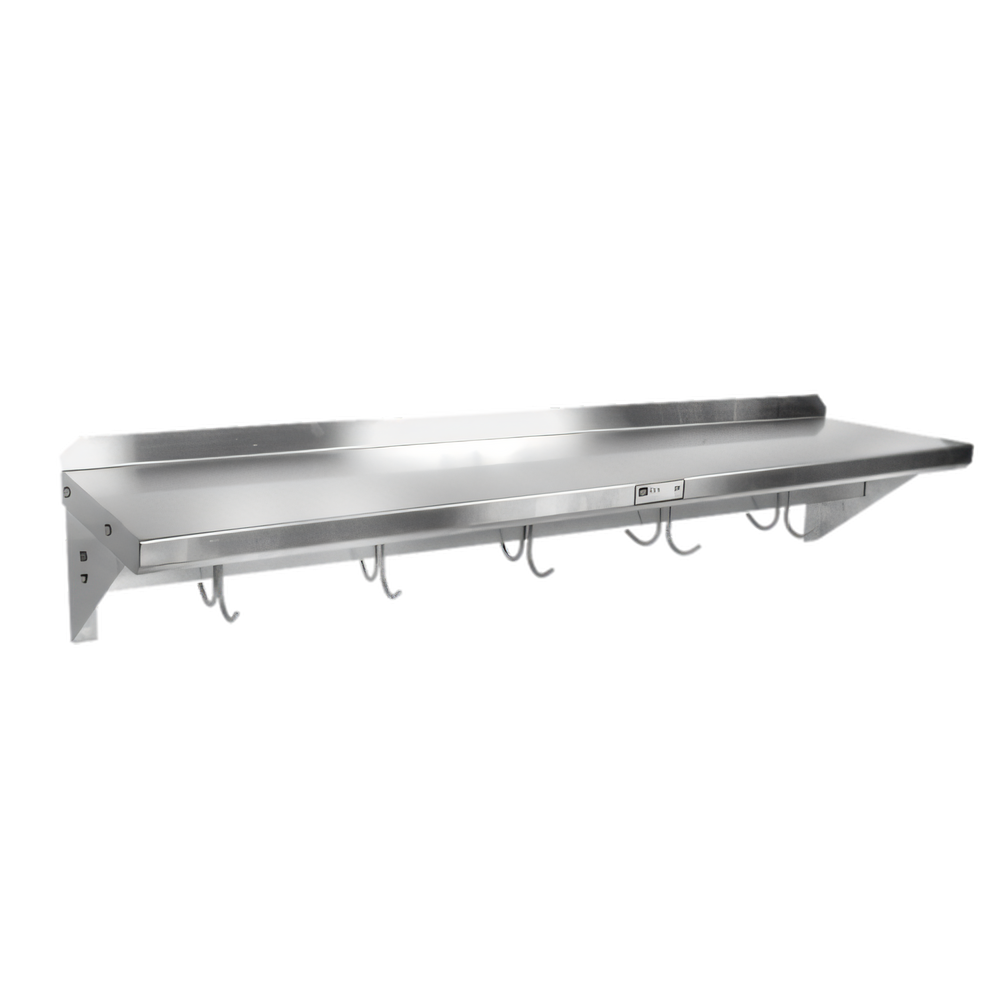 John Boos BHS16120PR-16/304 Stallion Stainless Steel Shelving