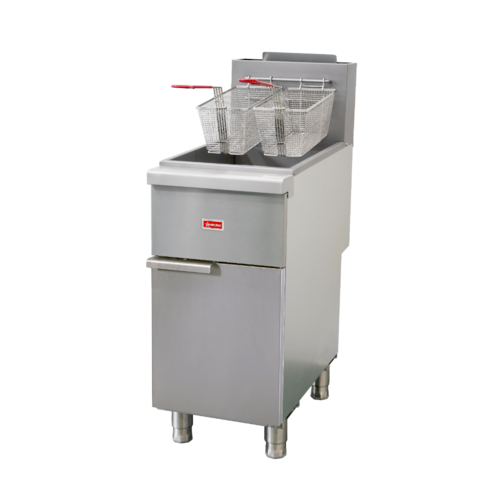 Omcan 48638 (CE-CN-F5-LP) Fryer LP Gas Floor Model