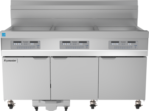 Frymaster/Dean 31814GF - Frymaster® Fryer Battery, gas, (3) 63 lb. capacity each, built-in filtration, oil conserving,