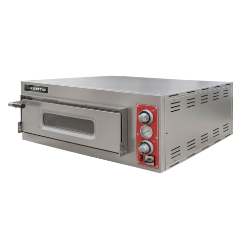 Omcan 45542 - (PE-IT-0019-SS) Trento Entry Max Series Pizza Oven, deck type, electric, single chamber, (4) 12" or