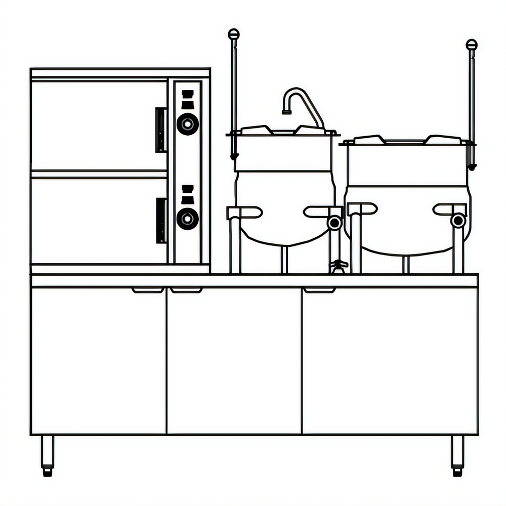 Crown SCX-10-6-6 Steam Kettles