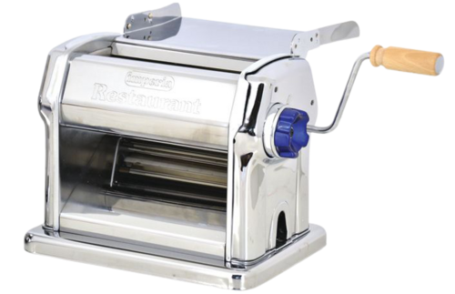Omcan 13231 12-3/4 Inch Manual Dough Sheeter with 8-1/4 Inch Roller Length Stainless Steel
