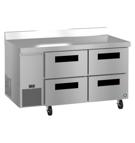 Hoshizaki WLR60B-D4 - Steelheart® Series Worktop Refrigerator, reach-in, two-section, 60