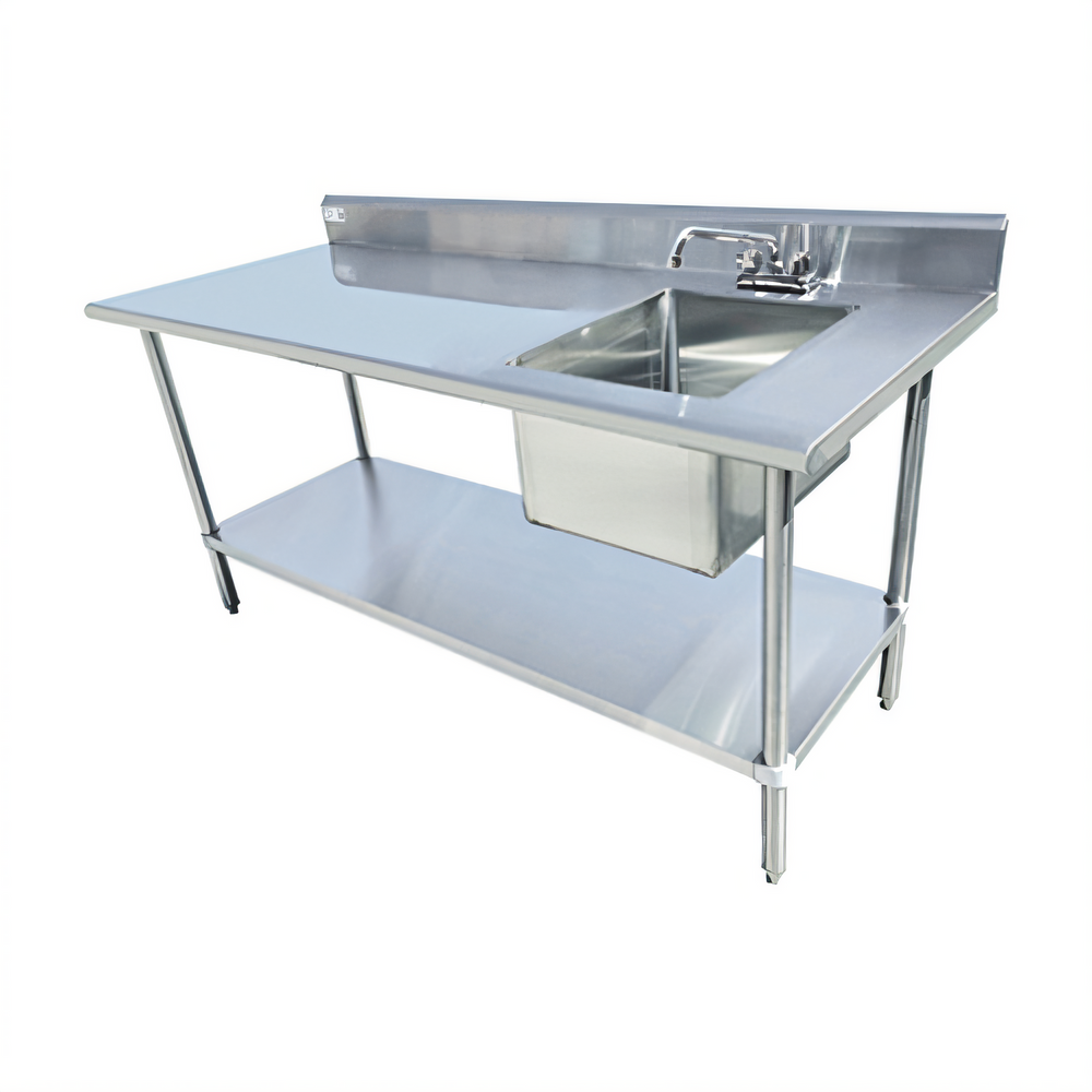 Serv-Ware TSF-3060-R Stainless Steel Prep Tables
