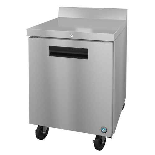 Hoshizaki WR27B - Steelheart® Series Worktop Refrigerator, reach-in, one-section, 27"W, 7.21 cu. ft., self-contained