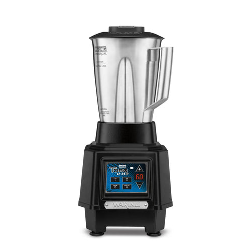 Waring TBB160S4 - TORQ 2.0 Bar Blender, countertop, two-speed, 48 oz. stainless steel container, electronic keypad