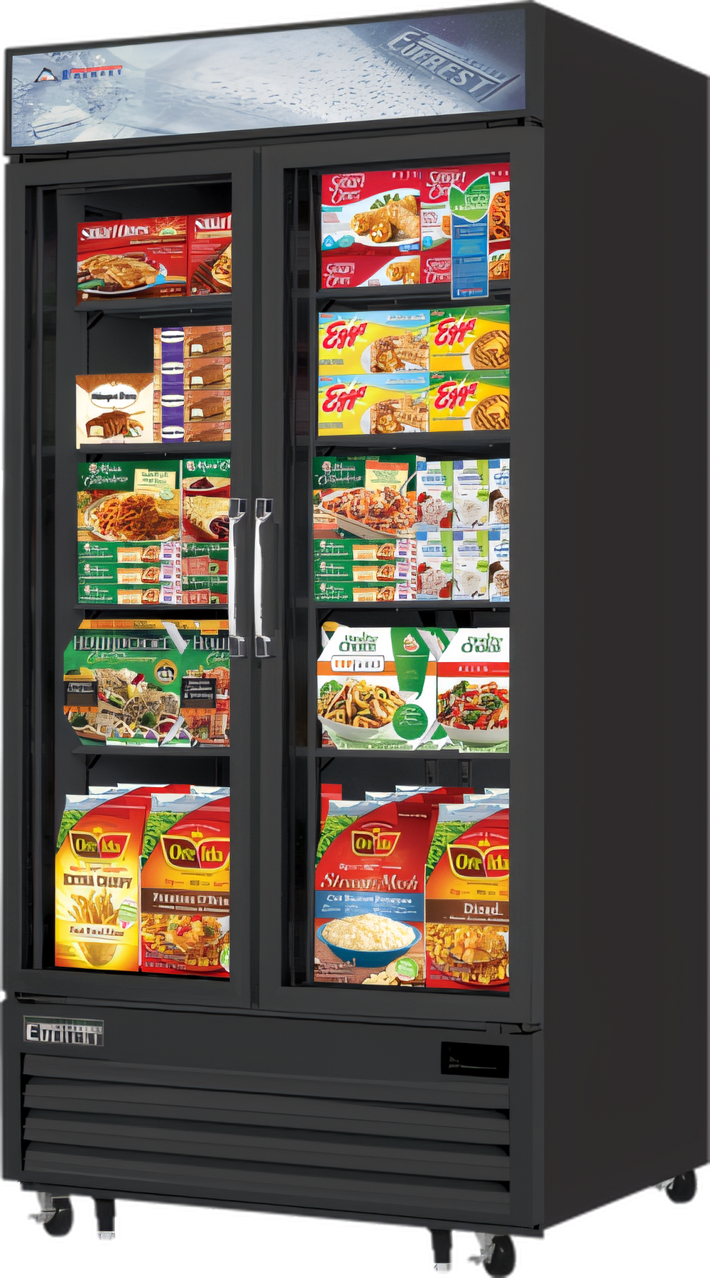 Everest Refrigeration EMGF36B Glass Door Merchandisers