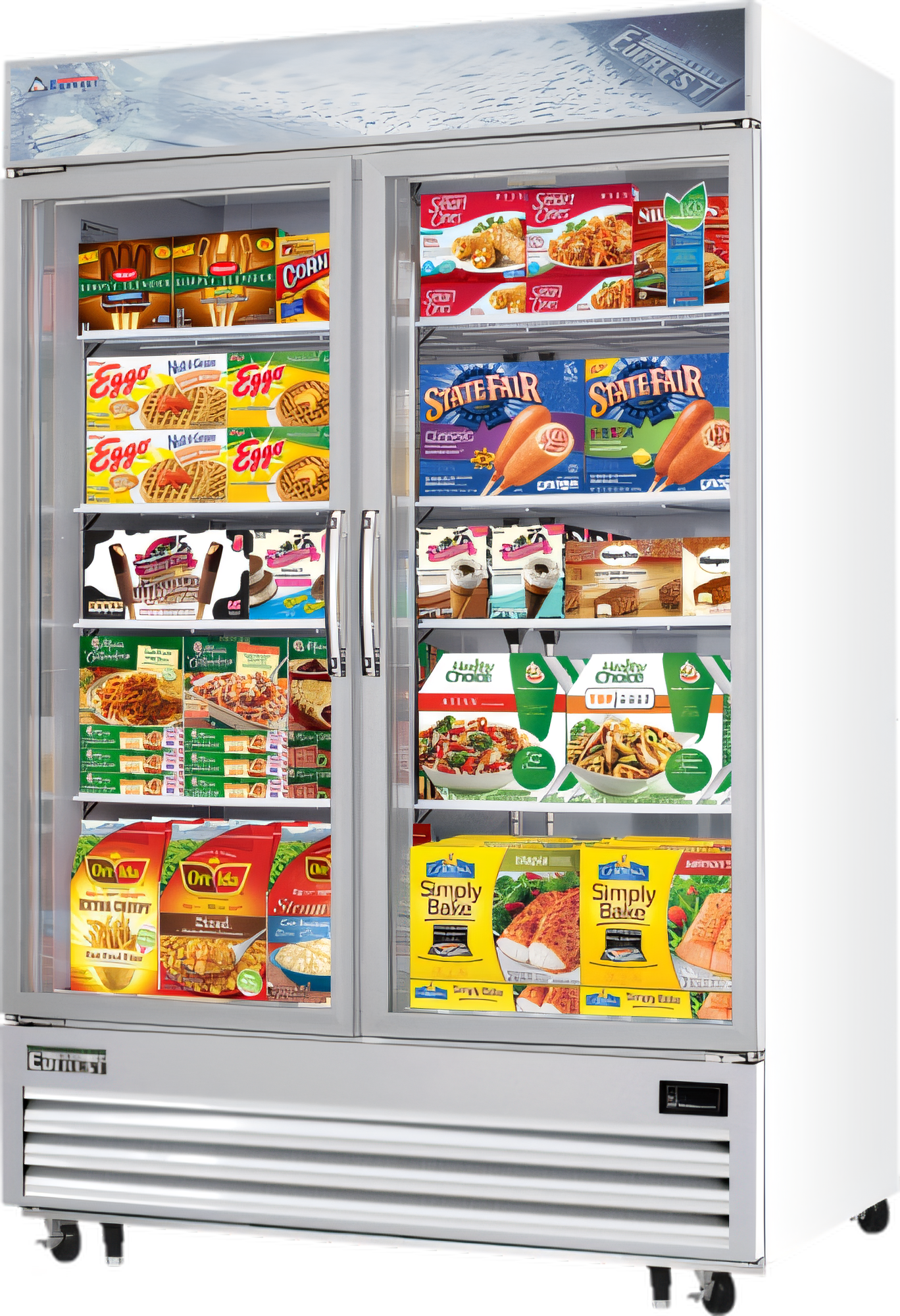 Everest Refrigeration EMGF48 Glass Door Merchandisers