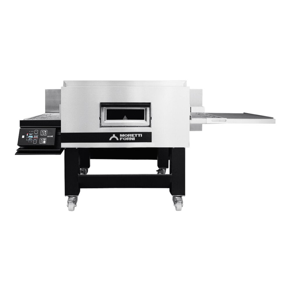 Moretti Forni TT96E Electric Conveyor Oven with Stand and 25 3/4