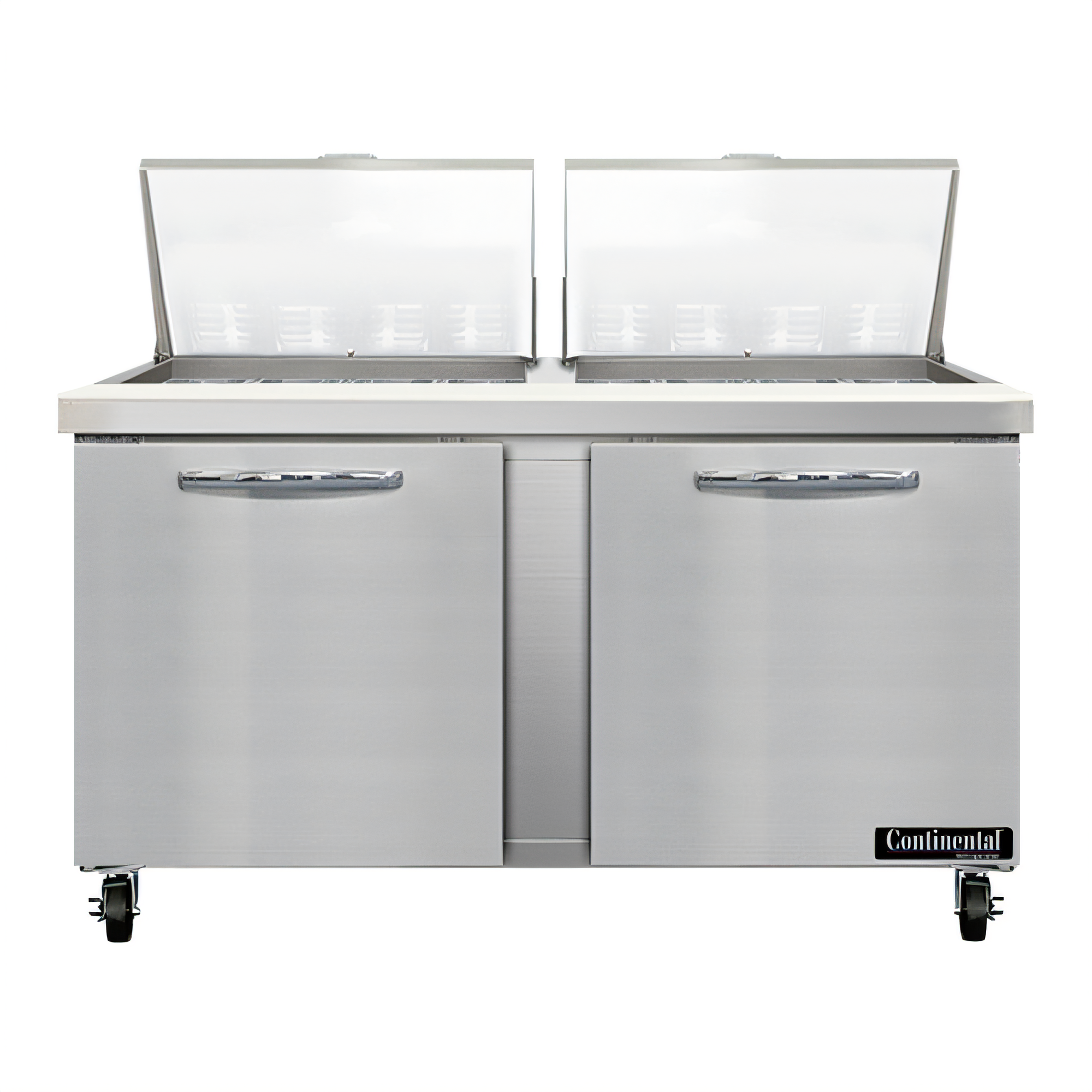 Continental Refrigerator SW60N24M-HGL Mighty Top Refrigerated Prep Tables