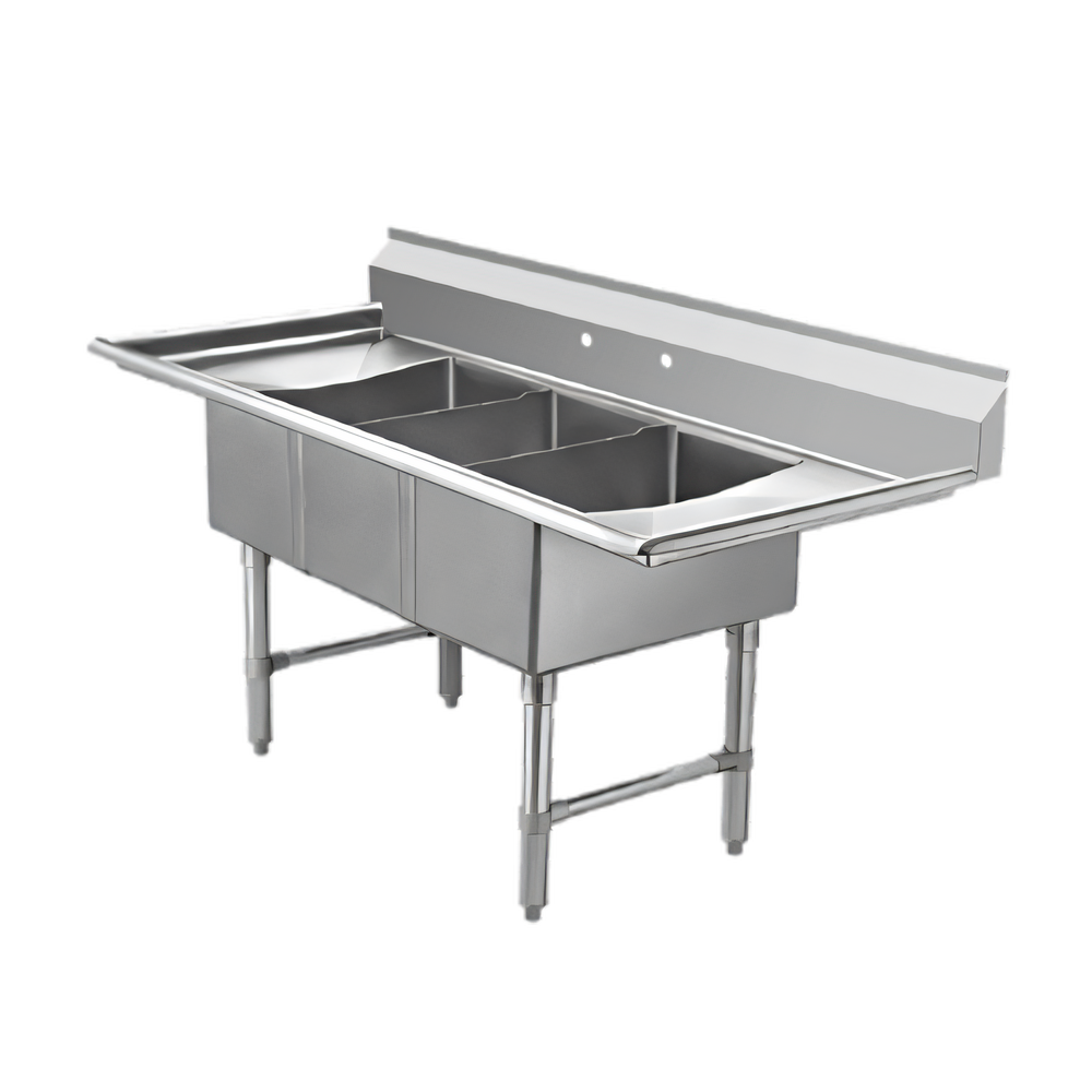 Klinger's Trading ECS3SM2D Compartment Sinks