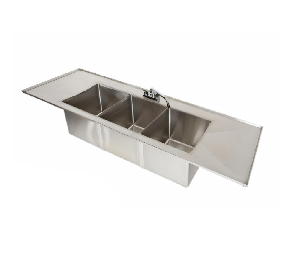 Klinger's Trading MDIS32D Compartment Sinks
