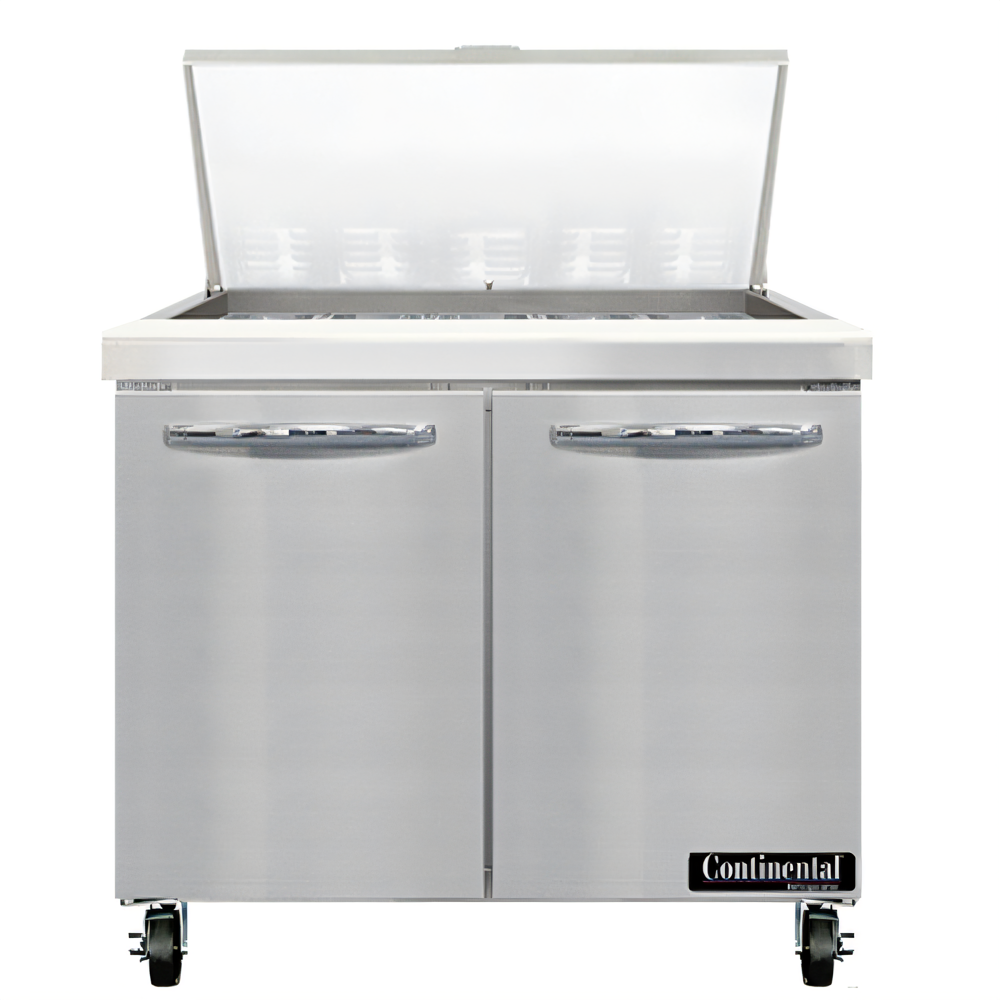 Continental Refrigerator SW36N15M-FB Mighty Top Refrigerated Prep Tables