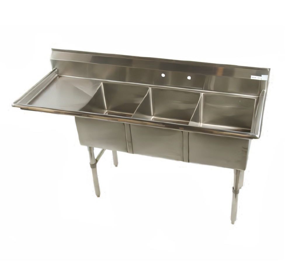 Klinger's Trading MCS3DL Compartment Sinks