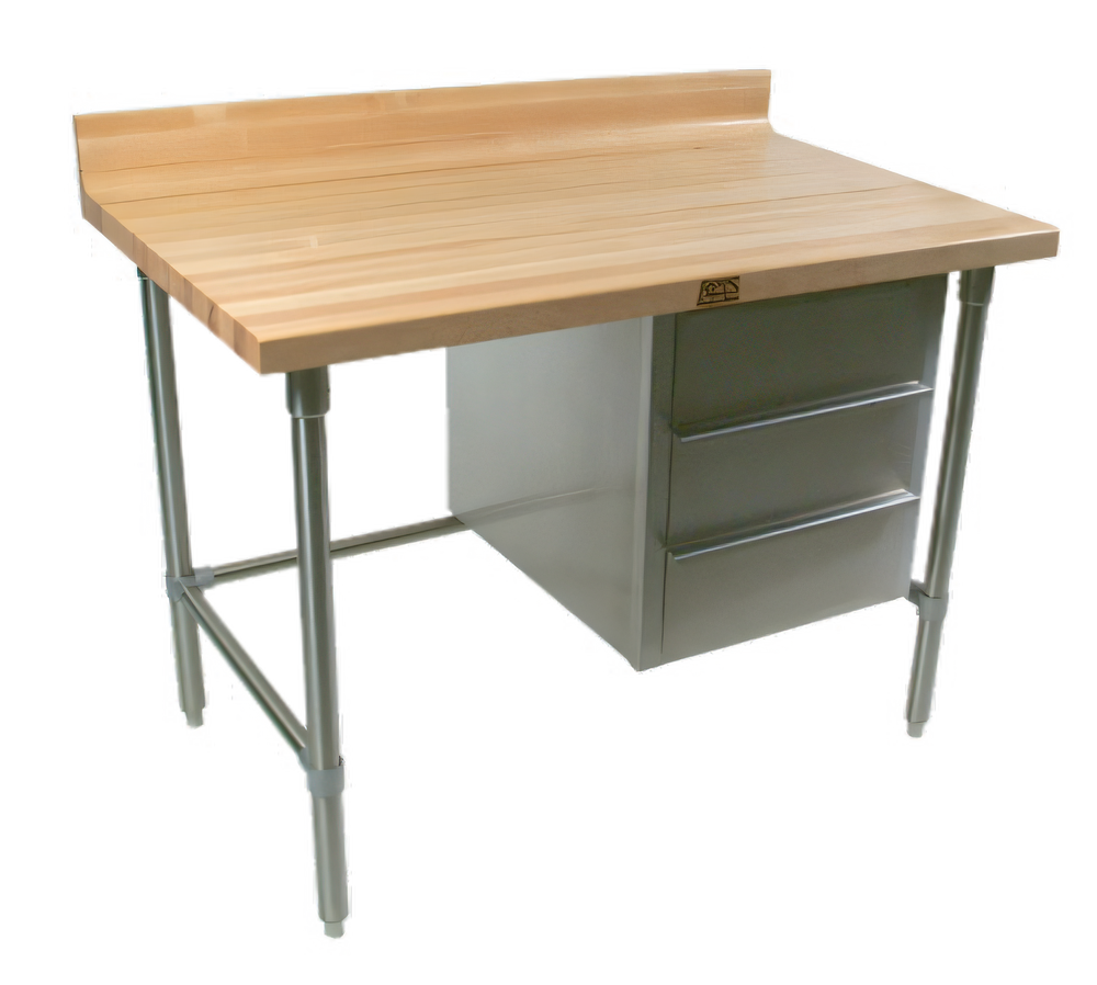 John Boos BT1S02 Stainless Steel Prep Tables