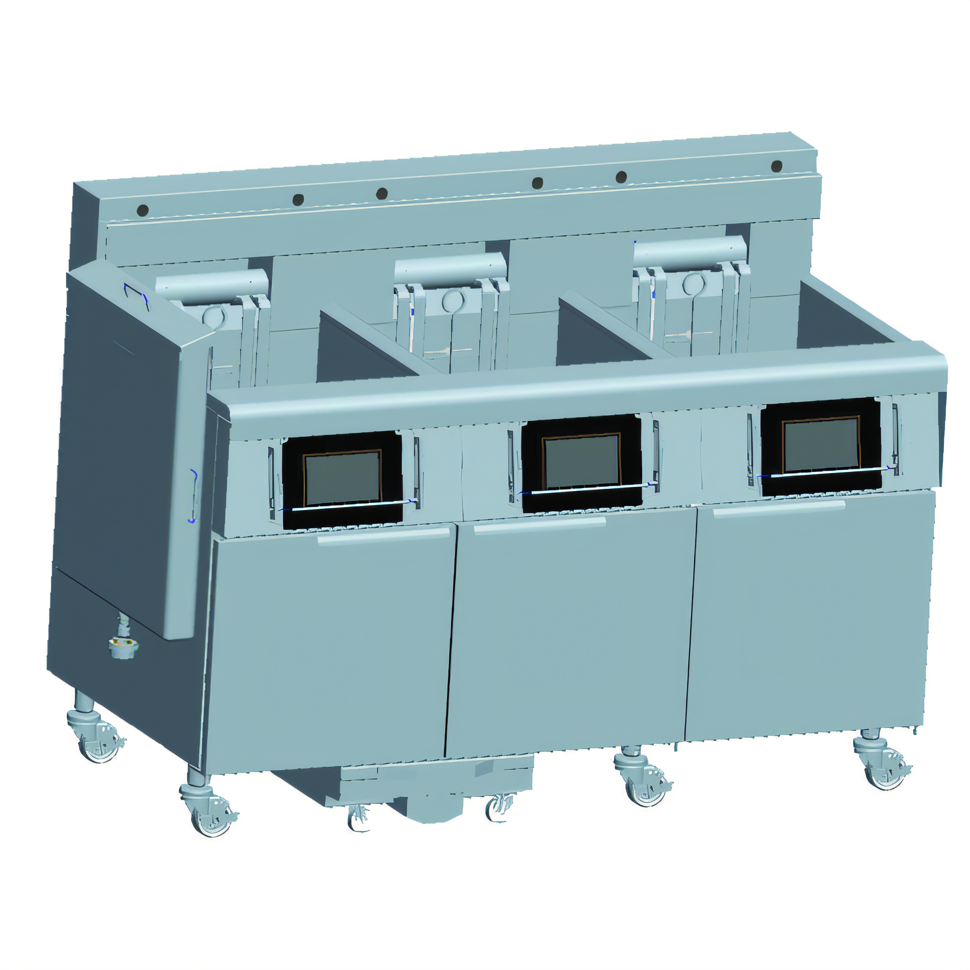 Frymaster/Dean 3FQE60U FQ FilterQuick Oil Conserving Electric Fryers