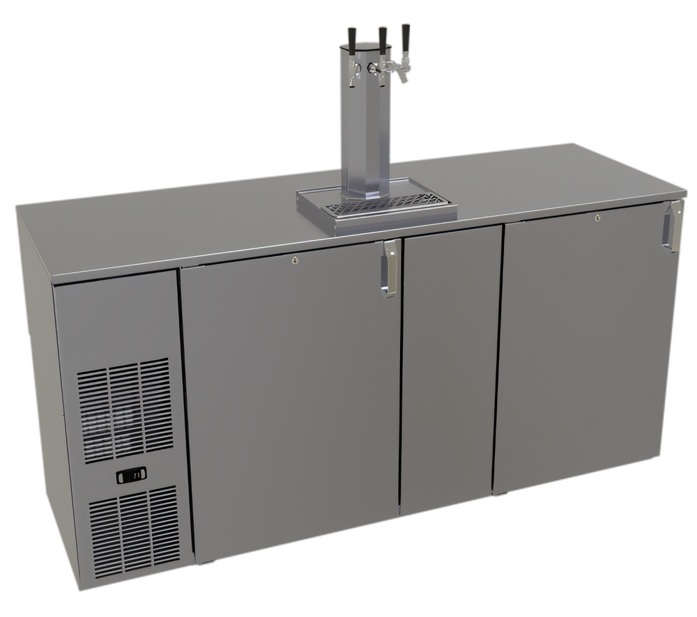 Glastender, Inc. KC72 Glastender Back Bar Coolers