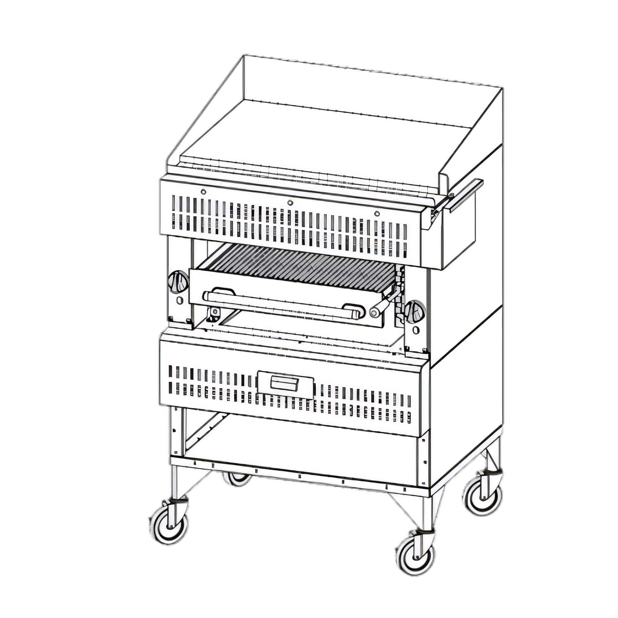 Vulcan VST3B Chophouse Deck Ovens