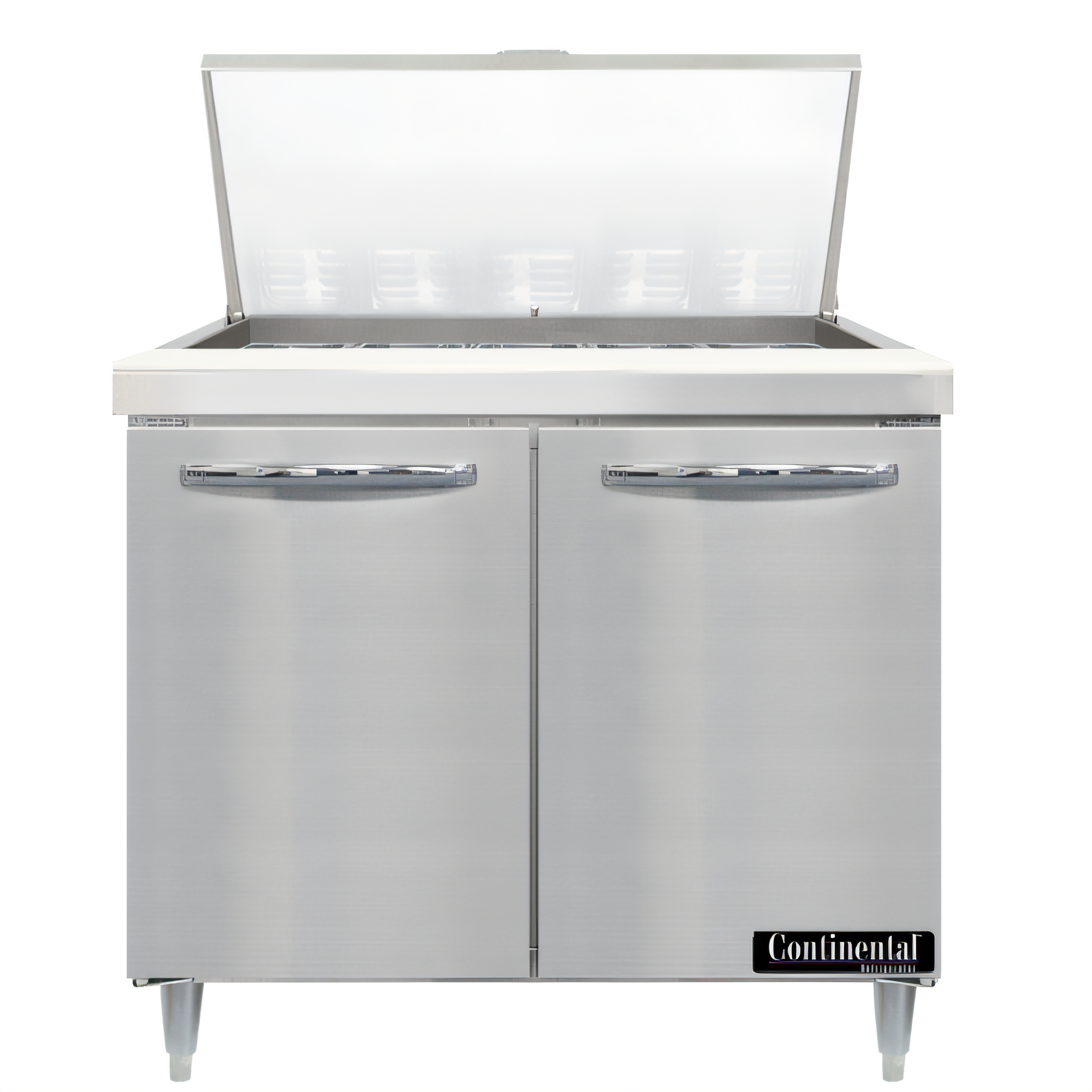 Continental Refrigerator D36N15M-FB Designer Line Refrigerated Prep Tables