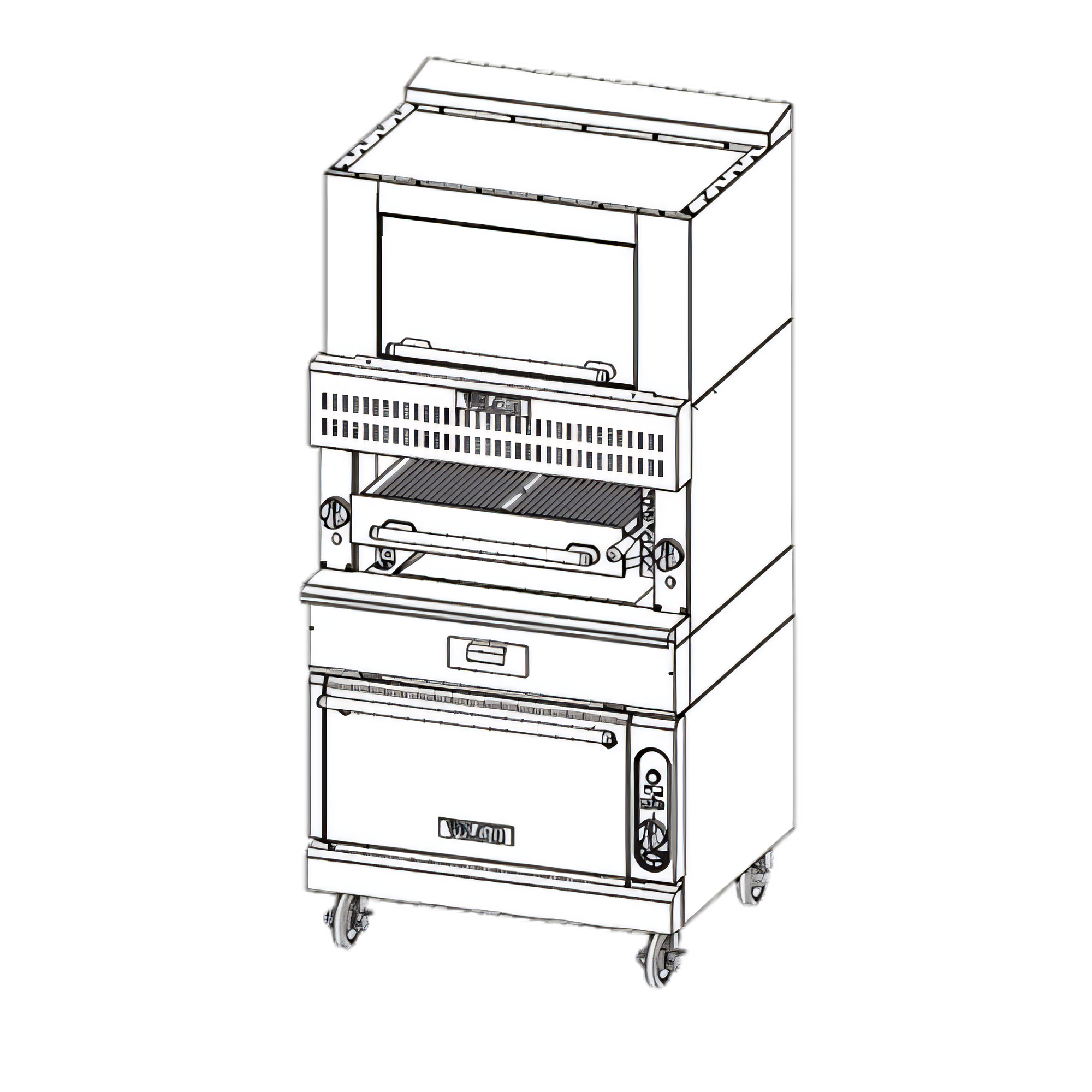 Vulcan VBB1BF V Series Deck Ovens