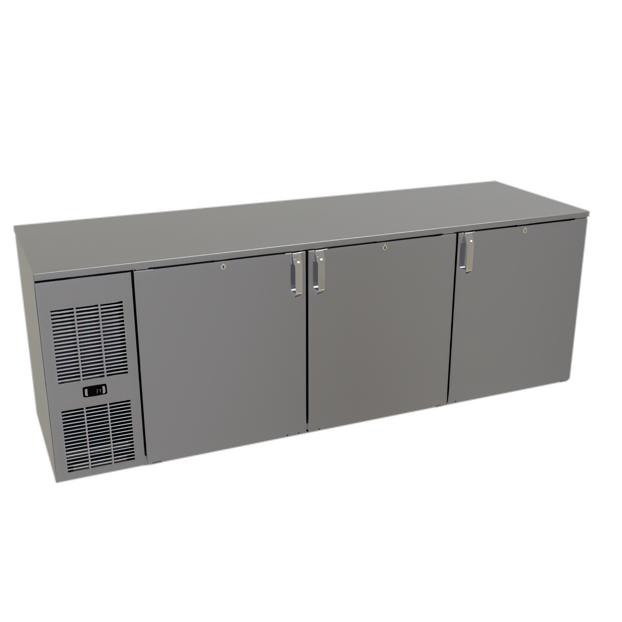 Glastender, Inc. CP1FL84 Glastender Back Bar Coolers