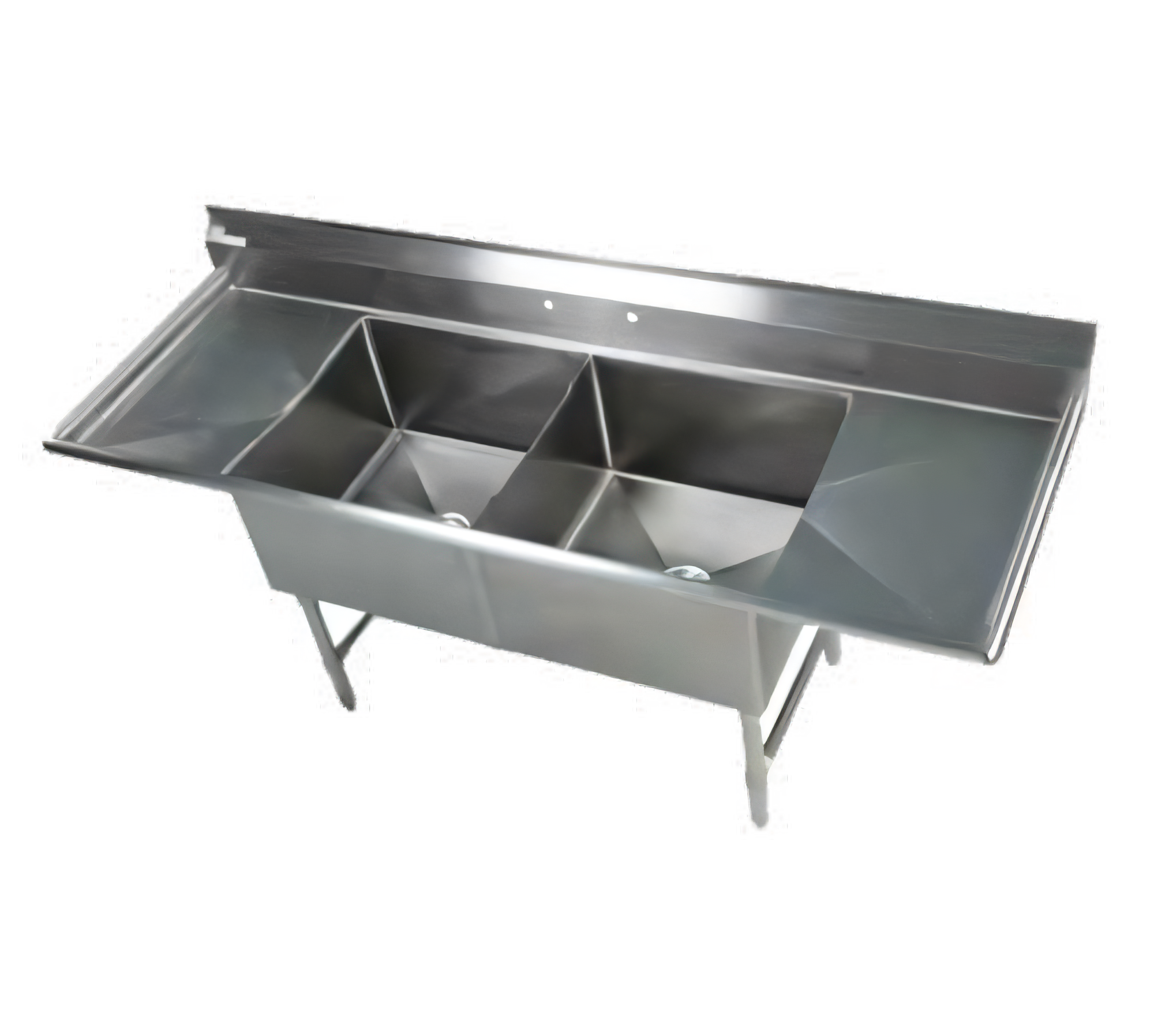 Klinger's Trading EIT22D24 Compartment Sinks