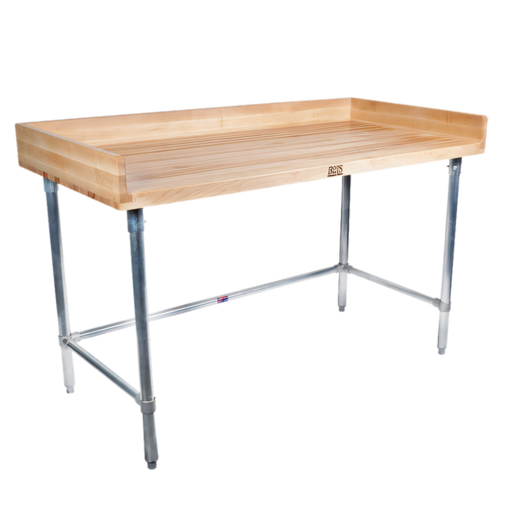 John Boos DSB03A Stainless Steel Prep Tables