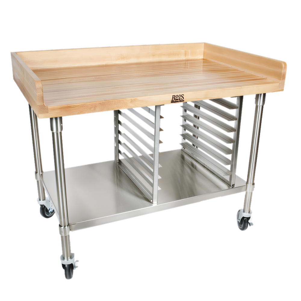 John Boos BAK04 Stainless Steel Prep Tables