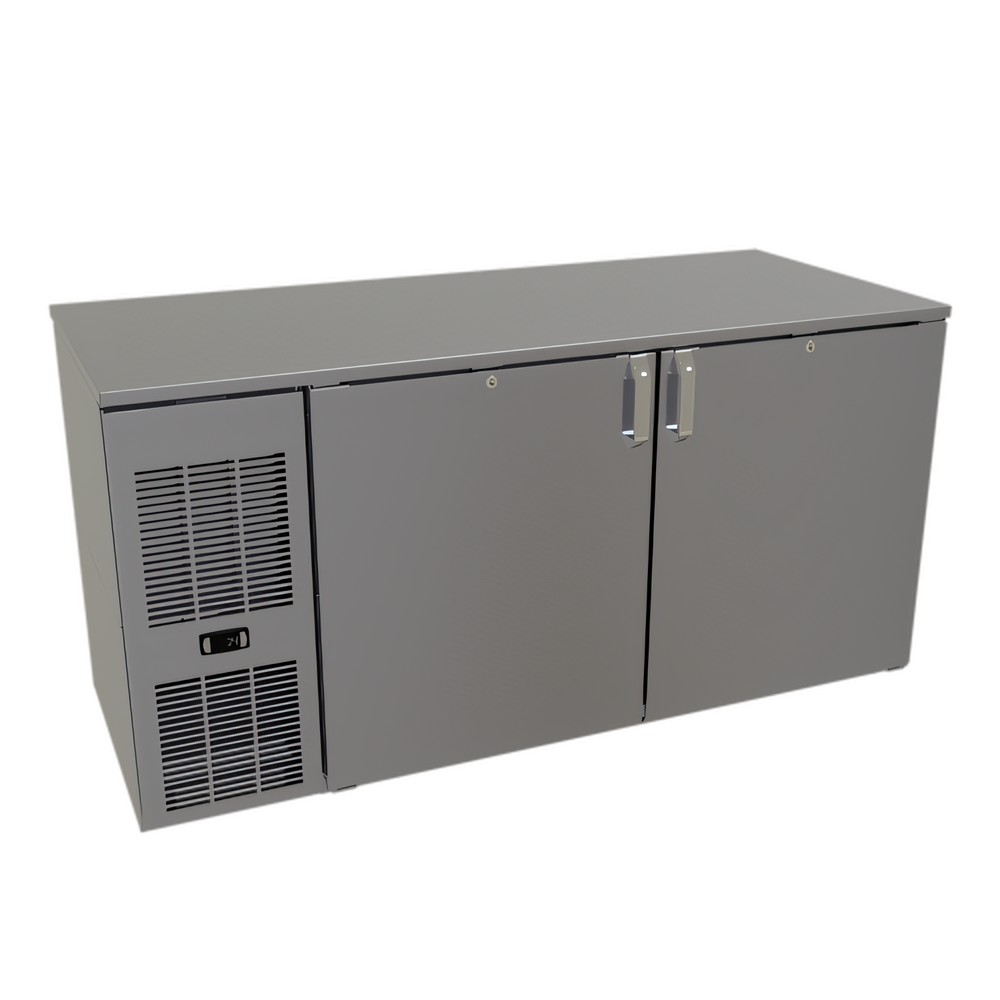 Glastender, Inc. CP1FL60 Glastender Back Bar Coolers