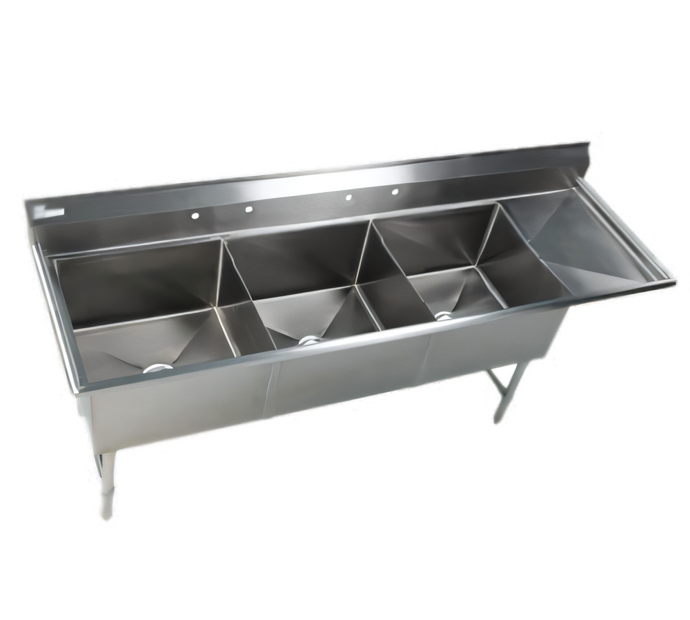 Klinger's Trading EIT3DR Compartment Sinks