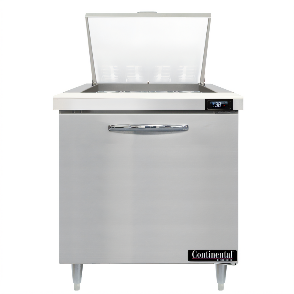 Continental Refrigerator D32N12M-FB Designer Line Refrigerated Prep Tables