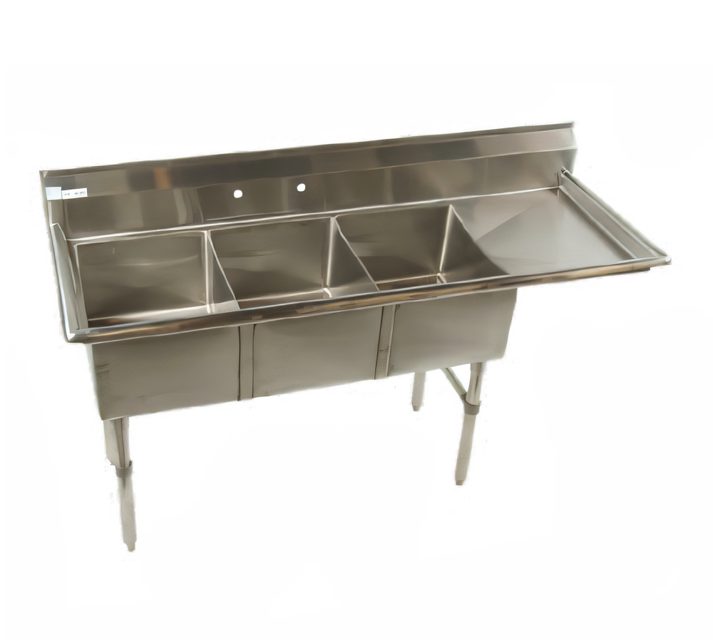 Klinger's Trading MCS3DR Compartment Sinks