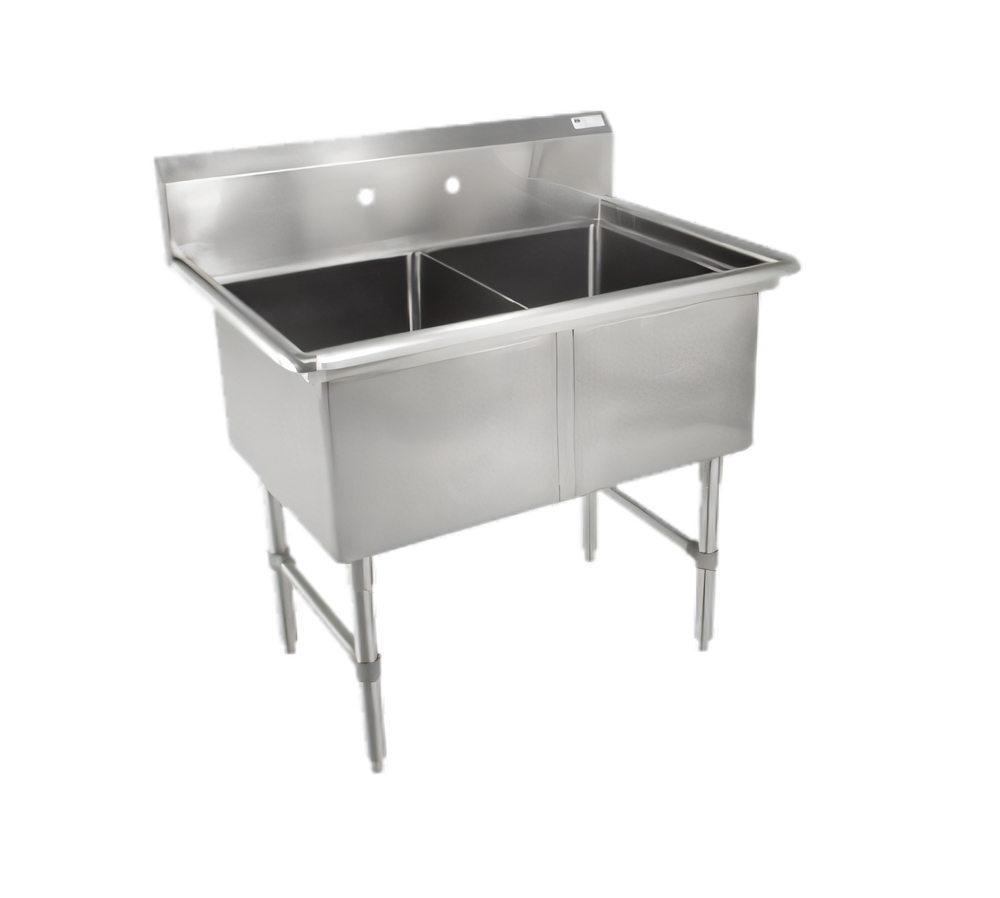 John Boos 2B18244 Compartment Sinks