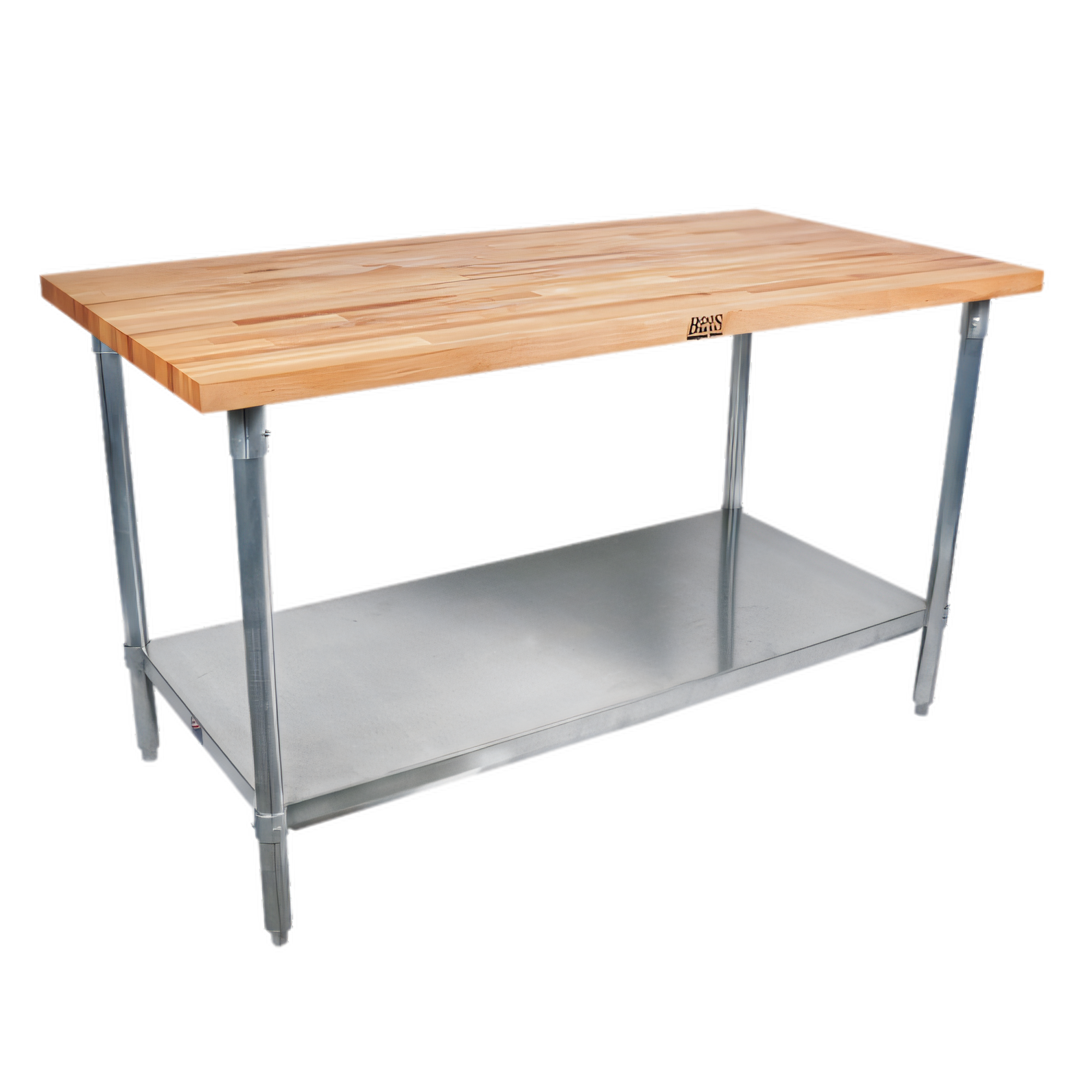 John Boos TNS17 Stainless Steel Prep Tables