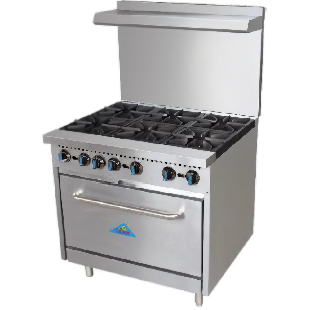 Comstock-Castle R6 Gas Ranges