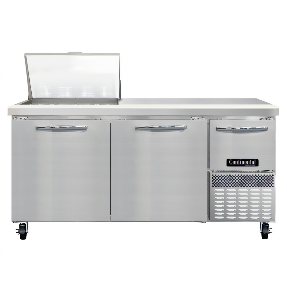 Continental Refrigerator RA68N12M Refrigerated Prep Tables