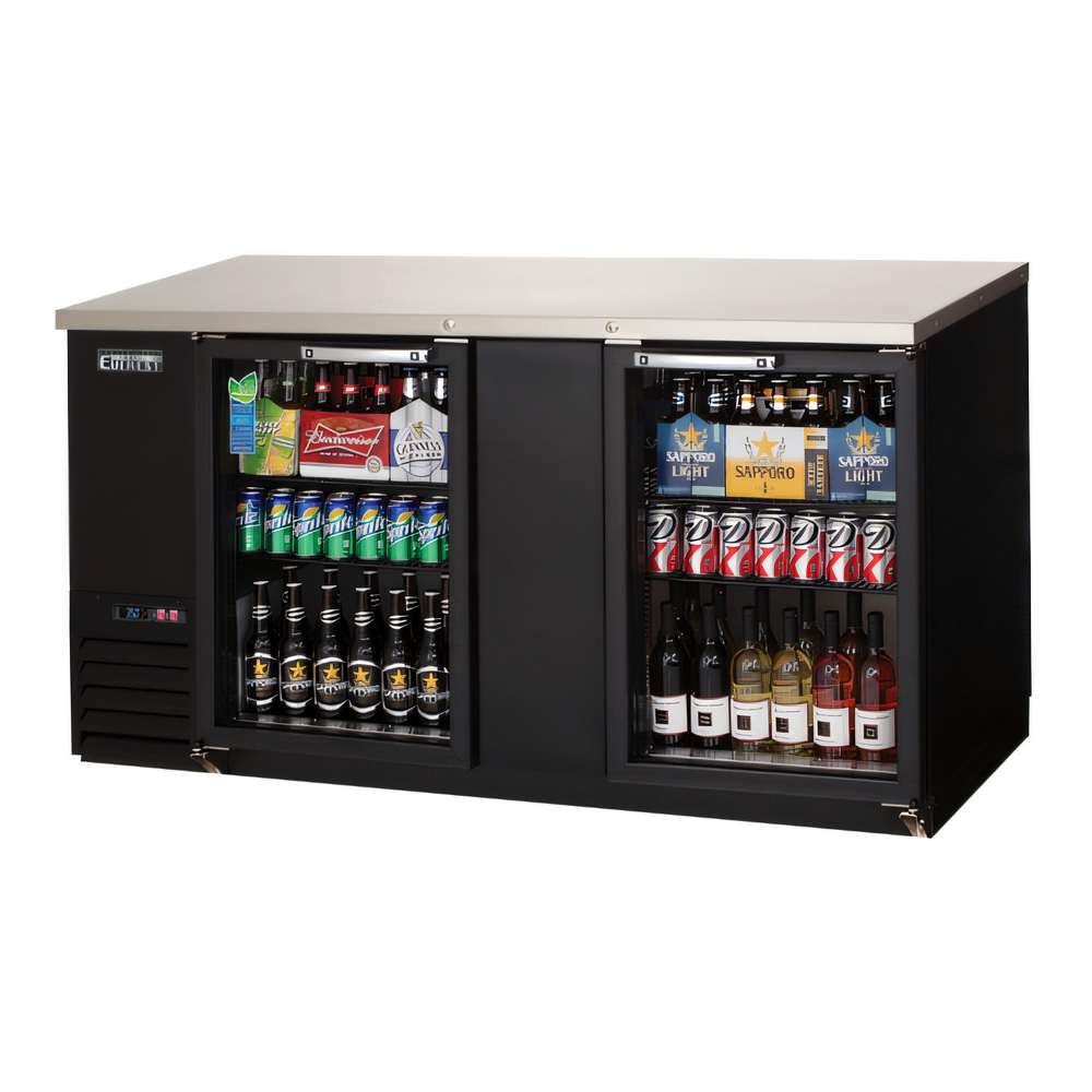 Everest Refrigeration EBB69G-24 Back Bar Coolers