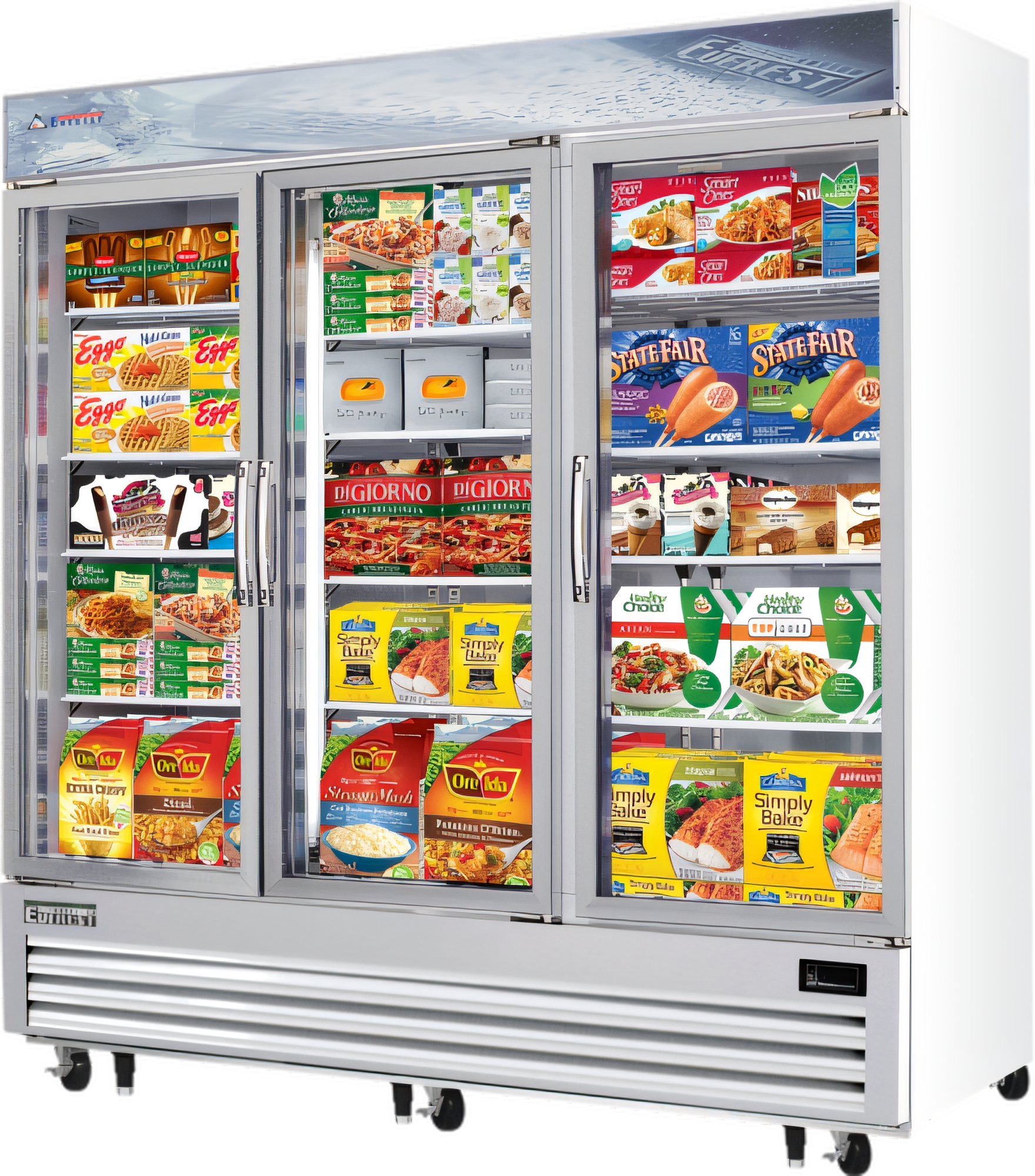 Everest Refrigeration EMGF69 Glass Door Merchandisers