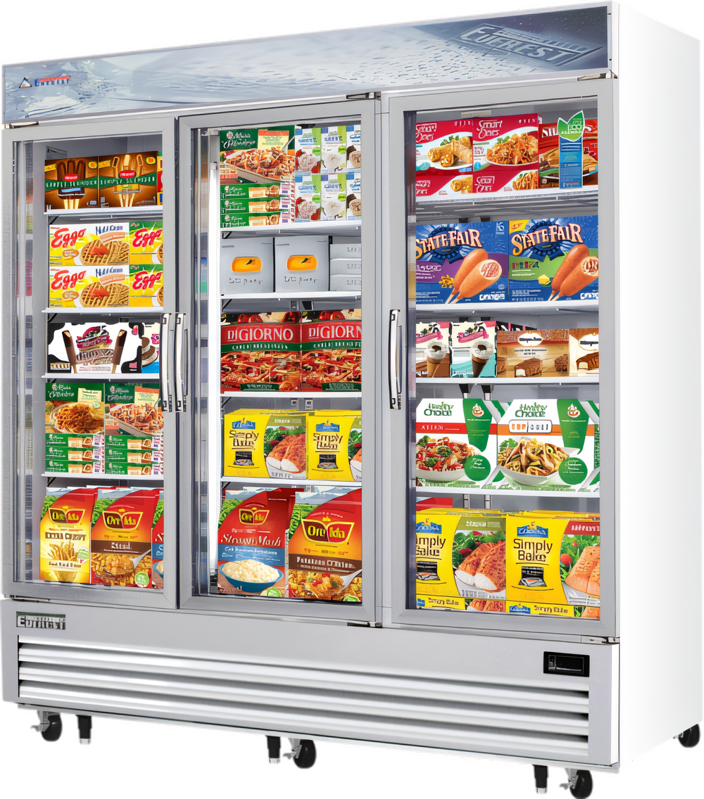 Everest Refrigeration EMGF69 Glass Door Merchandisers