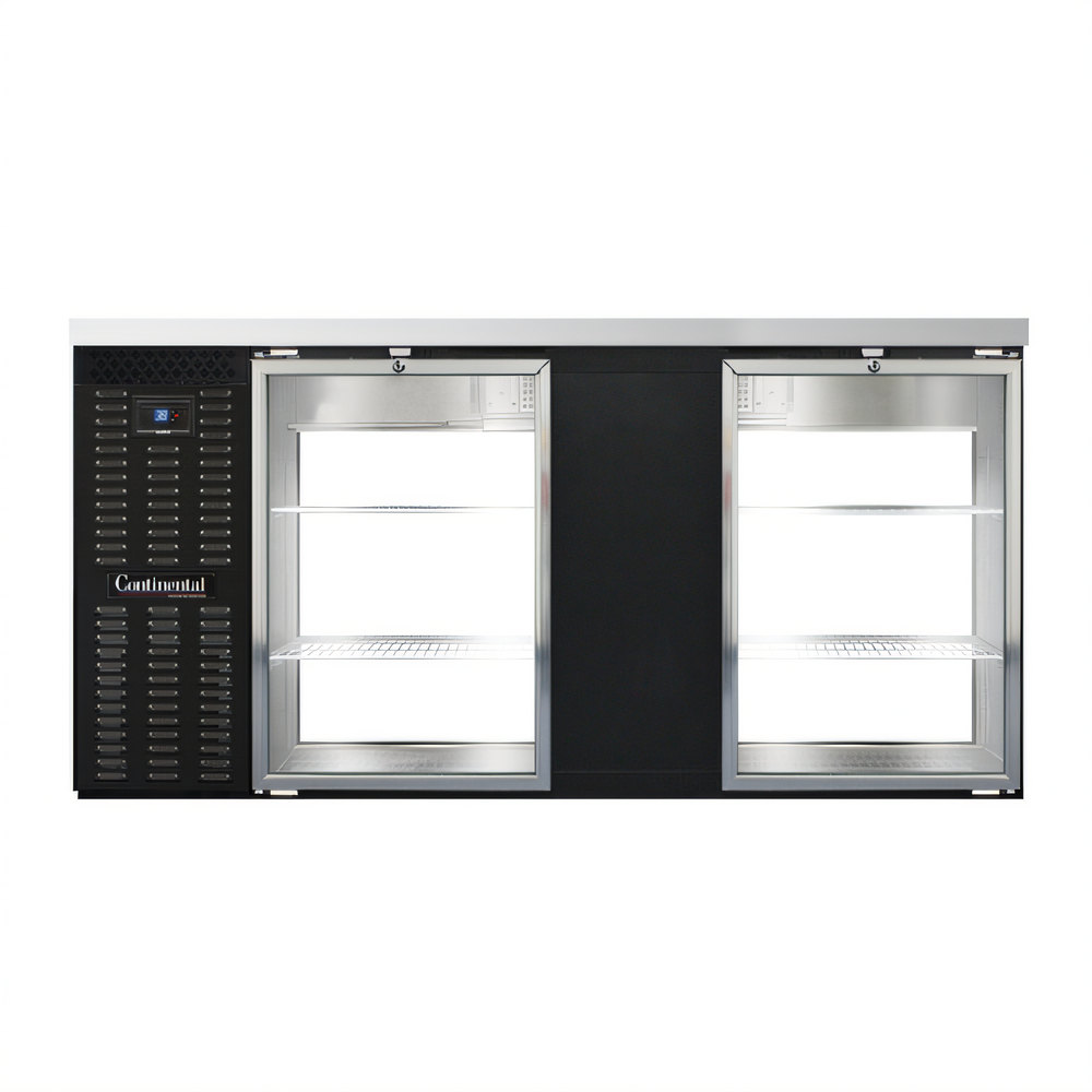 Continental Refrigerator BB69SNGDPT Back Bar Coolers