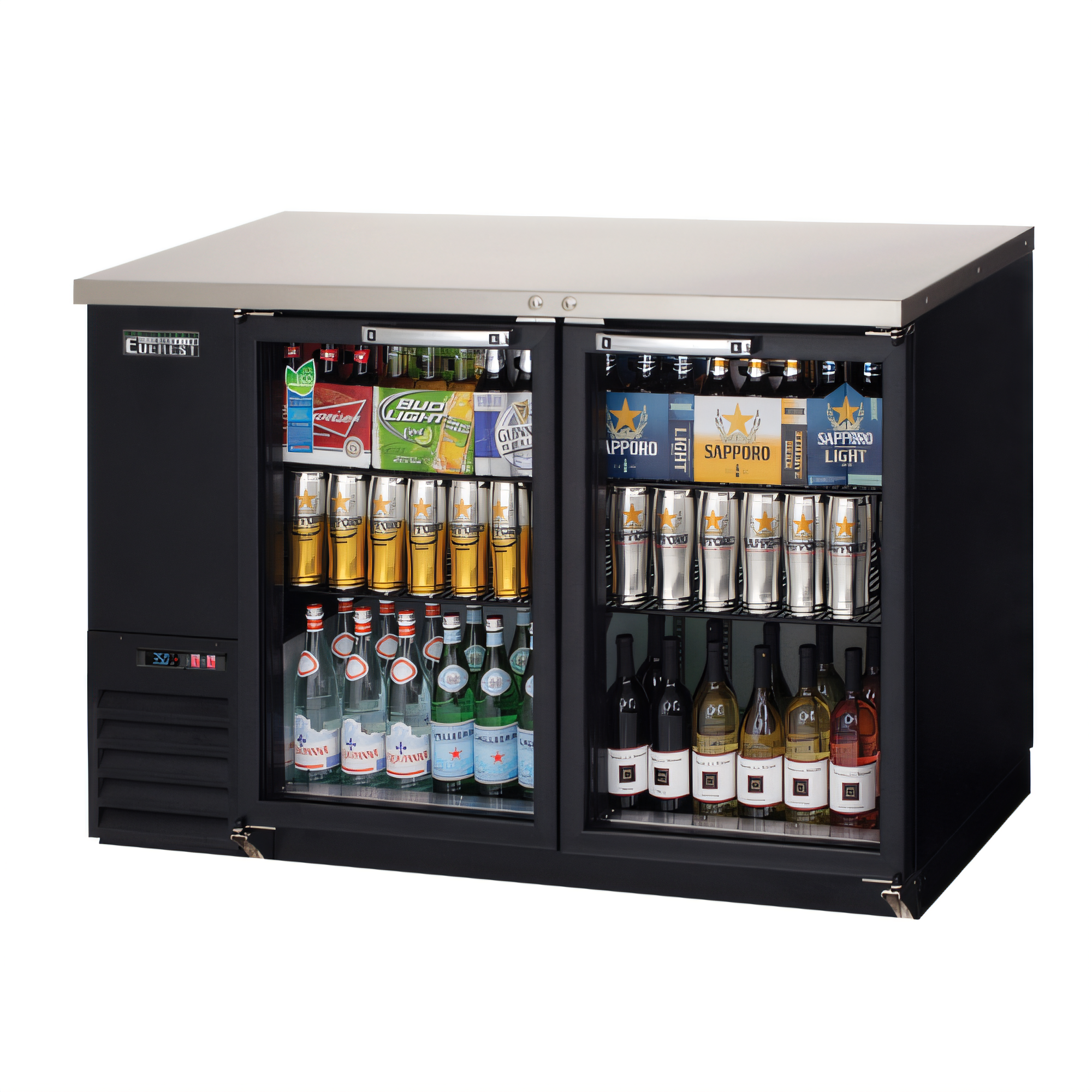 Everest Refrigeration EBB48G-SD Back Bar Coolers
