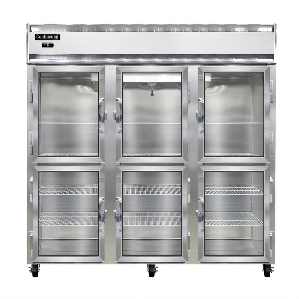 Continental Refrigerator 3FNSAGDHD Reach-In Refrigerators & Freezers