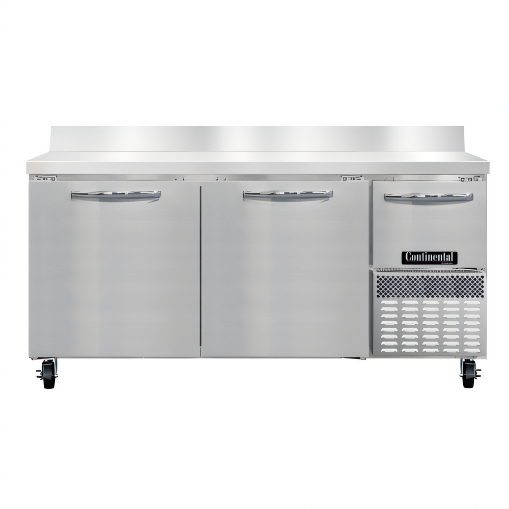 Continental Refrigerator FA68SNBS-D Undercounter & Worktop Refrigeration