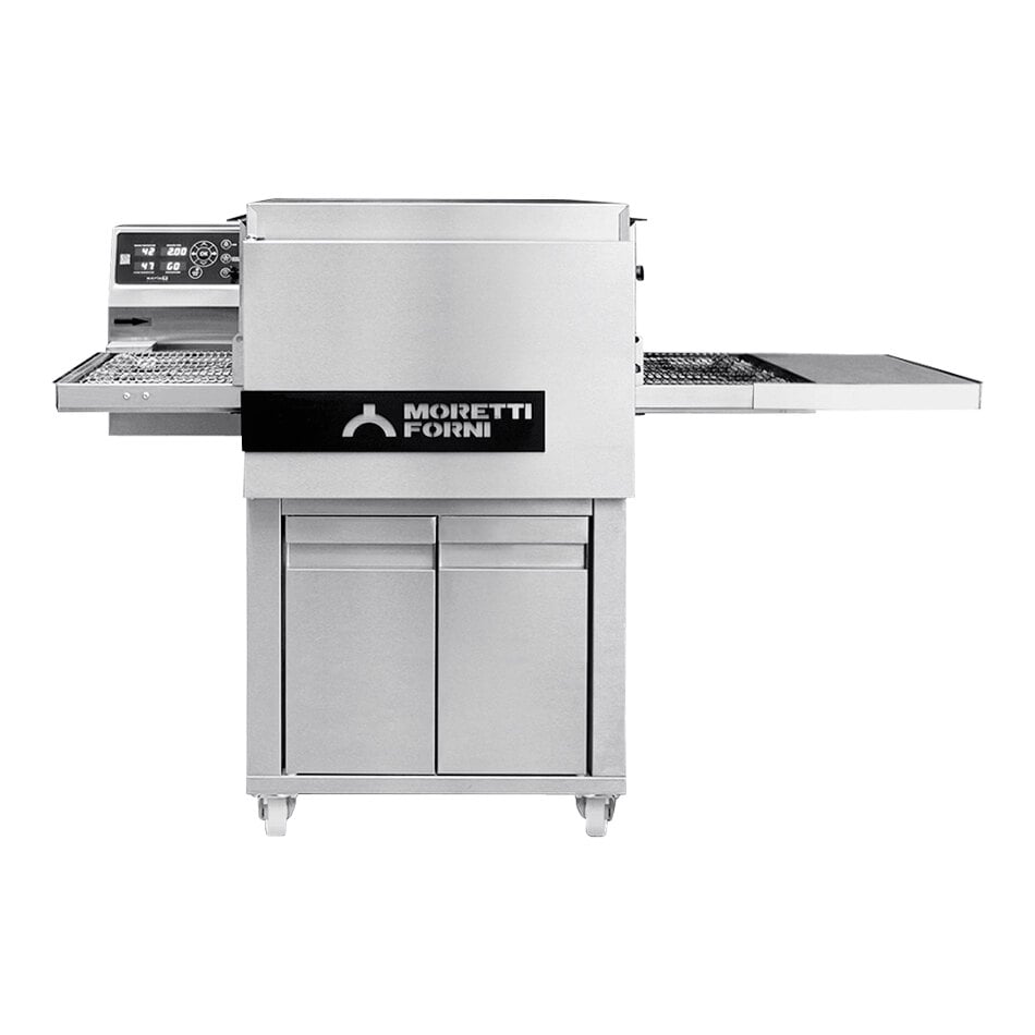 Moretti Forni T64E Ventless Electric Conveyor Oven with Closed Base - 208V, 1 Phase