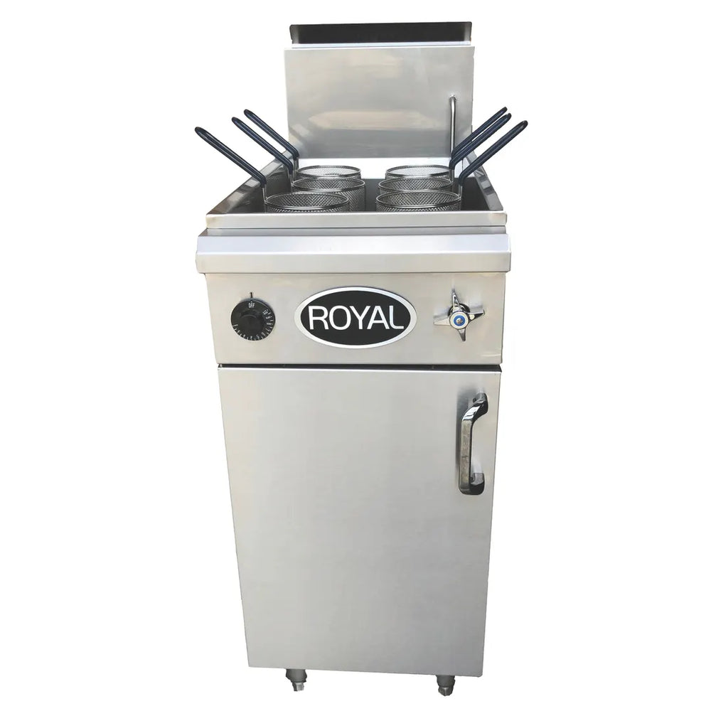 Royal Range RPC-14 12 Gallon Single Tank Gas Pasta Cooker, 72.000 BTU