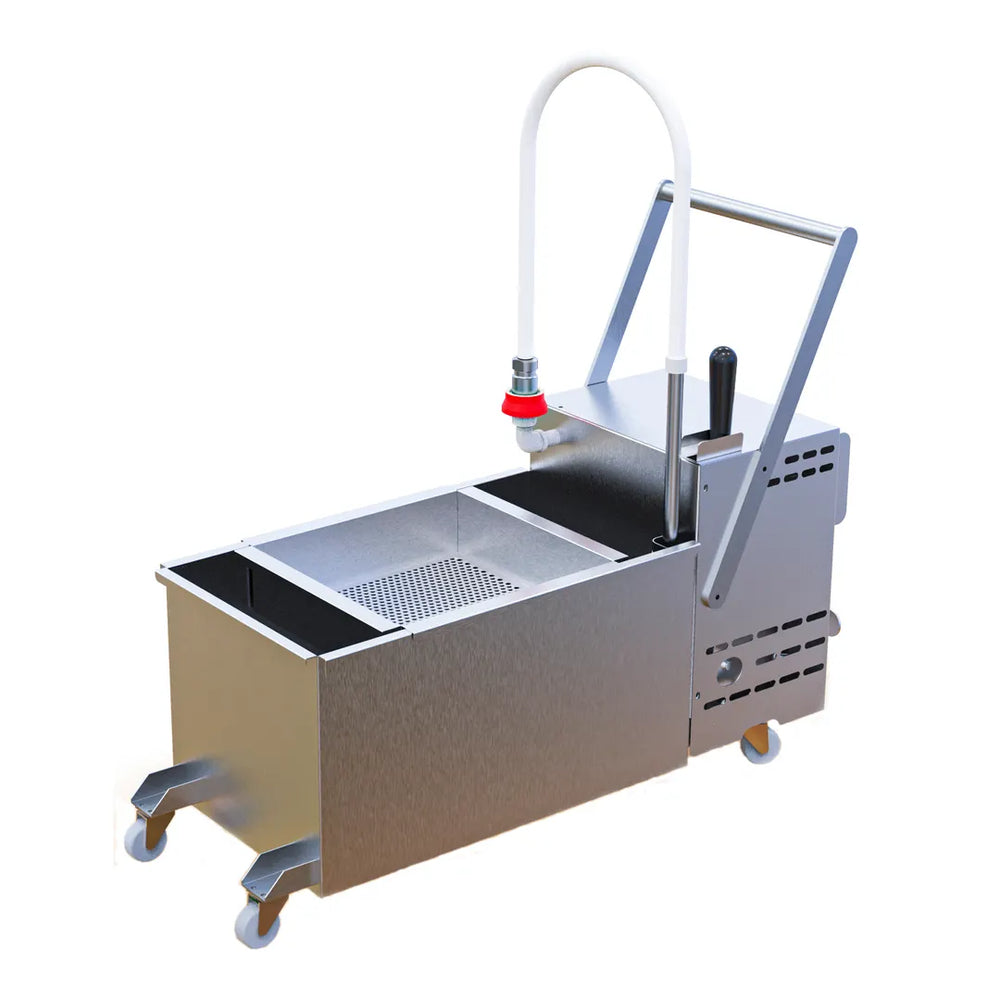 Royal Range RPF-50 Portable Fryer Filter Machine w/ 8 GPM Filter Pump, 50-75 Lb